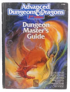 AD&D 2e Dungeon Master's Guide G+ Staff ORIGINAL - Picture 1 of 1
