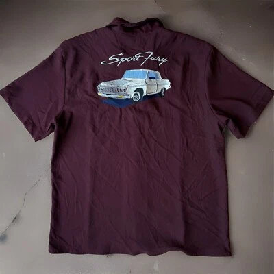 Vintage Da Vinci California Shirt XL Maroon 90s Chicano Low Rider Los Angeles - Image 1 of 4