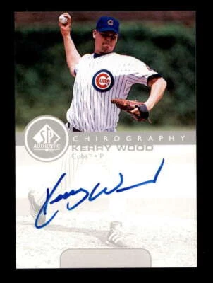 KERRY WOOD 1999 SP AUTÉNTICA QUIROGRAFÍA EN CUBOS DE TARJETA AUTÓGRAFO AUTOMÁTICO BF7737 Foto 1 de 2
