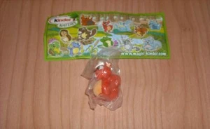 UN012 SCOIATTOLO + BPZ CORTA KINDER SORPRESA ITALIA 2010/2011 NATOONS PANCIONI - Picture 1 of 1