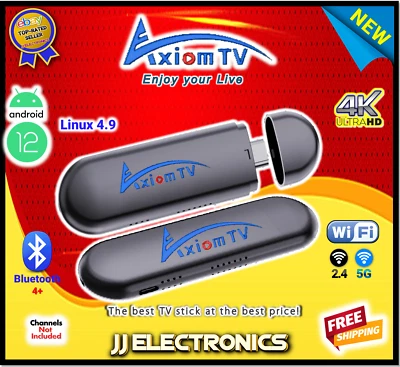 AxiomTV 2024 Quad-Core 64 Bit 16 GB Speicher MaxTV Gold 5G Stick - Bild 1 von 4