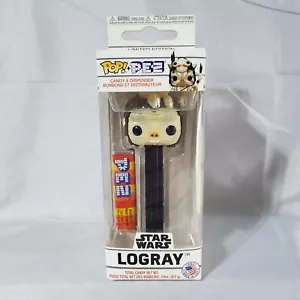 Funko Pop! Pez Star Wars Logray Ewok Limited Edition 2019 Vaulted - Picture 1 of 6