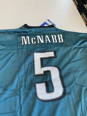 ДОНОВАН MCNABB #5 PHILADELPHIA EAGLES NFL РЕПЛИКА REEBOK ЗЕЛЕНЫЙ ДЖЕРСИ БЕСПЛАТНАЯ ДОСТАВКА - Изображение 1 из 4