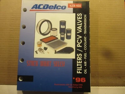 1996 AC Delco filters pcv valves catalog