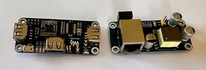 PoE Ethernet / USB HUB HAT for Raspberry Pi Zero - 1x RJ45 - 3x USB - Afbeelding 1 van 5
