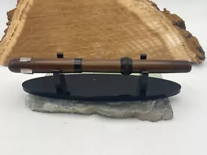 Vintage JustRite Japanese Bamboo Barrel Fountain pen with glass nib--1326.24 - Picture 1 of 5
