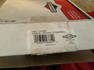 Briggs and Stratton 5047143 choke control cable - Picture 1 of 2