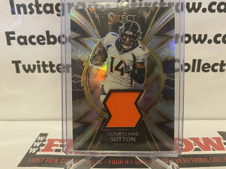 Courtland Sutton 2019 Panini Select Sparks /99 #37 - Image 1 of 1