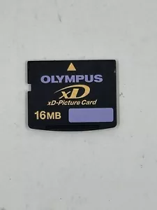 Olympus 16MB xD Picture Card Camera Memory Card - Picture 1 of 2