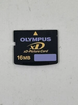 Olympus 16MB  xD Picture Card Camera Memory Card - Image 1 of 2