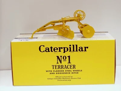Caterpillar No.1 Terracer Grader - "YELLOW" - 1/16 - Spec Cast  #CUST1106 - Image 1 of 4