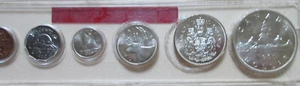 1960 Canada Silver PL Set. UNC COINS - Picture 1 of 8