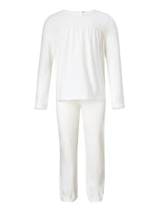 John Lewis & Partners Mädchen Herde Fleck Pyjama/weiß 9 Jahre neu kostenlose P&P - Bild 1 von 2