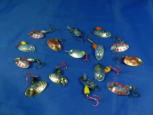15 cucchiaini Martin 3x n°1 (2gr) 12xn°2 (2,2) pesca spinning trota cavedano MT8 - Foto 1 di 1