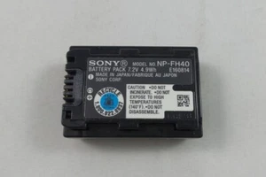 Sony Original Genuine OEM Li-Ion Rechargeable Battery (NP-FH40) - Picture 1 of 1