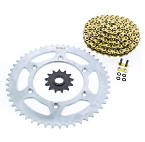 2008-2013 KTM 530 EXC-R 530 CZ ORHG Gold X Ring Chain and Sprocket 15/48 120L