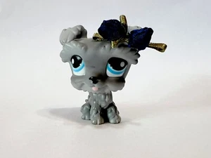 Littlest Pet Shop #1393 Schnautzer Dog - Foto 1 di 3