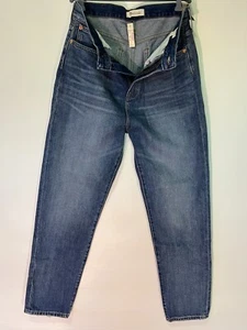 Nuevo con etiquetas Jean Madewell The Mom para mujer talla 29 cintura alta bolsillos azules desgastados - Imagen 1 de 3