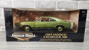 ERTL American Muscle 1969 Green Dodge Charger 500 1:18 Sealed 32963 - Picture 1 of 12