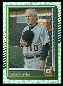 2025 Donruss FOIL Statua della Libertà Emoji Jim Leyland #63 TIGERS - Foto 1 di 2