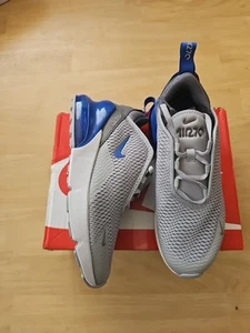 Nike Air Max 270 PS Lt Grigio Moke/Game Royal. Regno Unito 2,5 - Foto 1 di 5