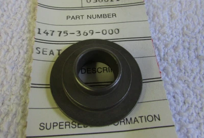 NOS HONDA CB360 CB360G CB360T CJ360T CL360 XL175 VALVE SPRING SEAT 14775-369-000 - Image 1 of 4