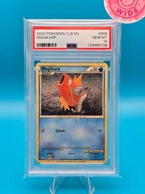 PSA 10 - 2023 POKEMON, CLASSIC BLASTOISE & SUICUNE ex DECK 006 MAGIKARP - Image 1 of 2