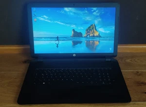 HP Notebook 17-p106ng Hewlett Packard 17,3" 2,2 GHz 240GB SSD 8GB RAM Win10 - Afbeelding 1 van 8