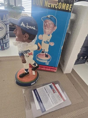 Don Newcombe Autographed Bobblehead Psa/jsa Authentication - Image 1 of 3