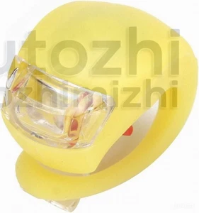 New Bike Cycling LED Front/Rear single Light Waterproof Lamp Yellow S315 - Picture 1 of 1