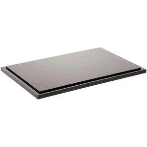 Plymor Black Acrylic Rectangular Display Base, 11.625" W x 7.625" D x 0.4375" H - Picture 1 of 1