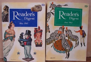 Lot of 2 Readers Digest, Nov. & Dec. 1984, H266 - Imagen 1 de 5