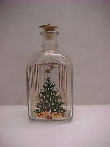 Holmegaard Weihnachtsflasche / Christmas Bottle  1985 