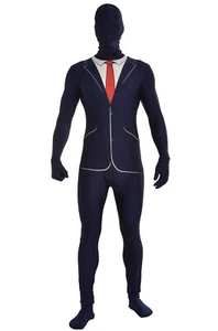 Brand New Disappearing Man Business Suit Skin Suit Adult Costume (Standard) - Picture 1 of 1
