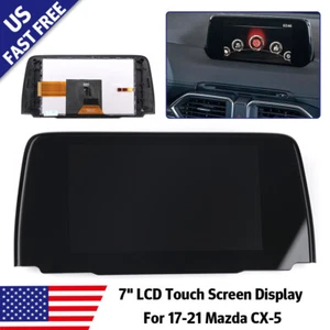 Replacement For 2017-21 Mazda CX-5 7" LCD Display Touch Screen Radio Navigation - Foto 1 di 8
