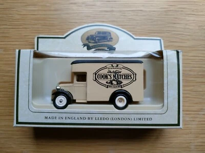 Vintage Lledo Delivery Van Collectable Days Gone Cook's Matches + Original Box - Image 1 of 3