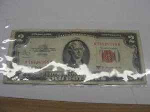 1953C TWO DOLLAR U.S BILL FOR YOUR COLLECTION Z2282 - Picture 1 of 3