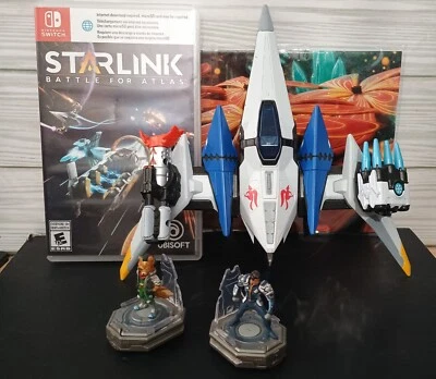 Starlink Nintendo Switch Bundle – Game, Arwing, Fox McCloud, Weapons, Poster - Image 1 of 4