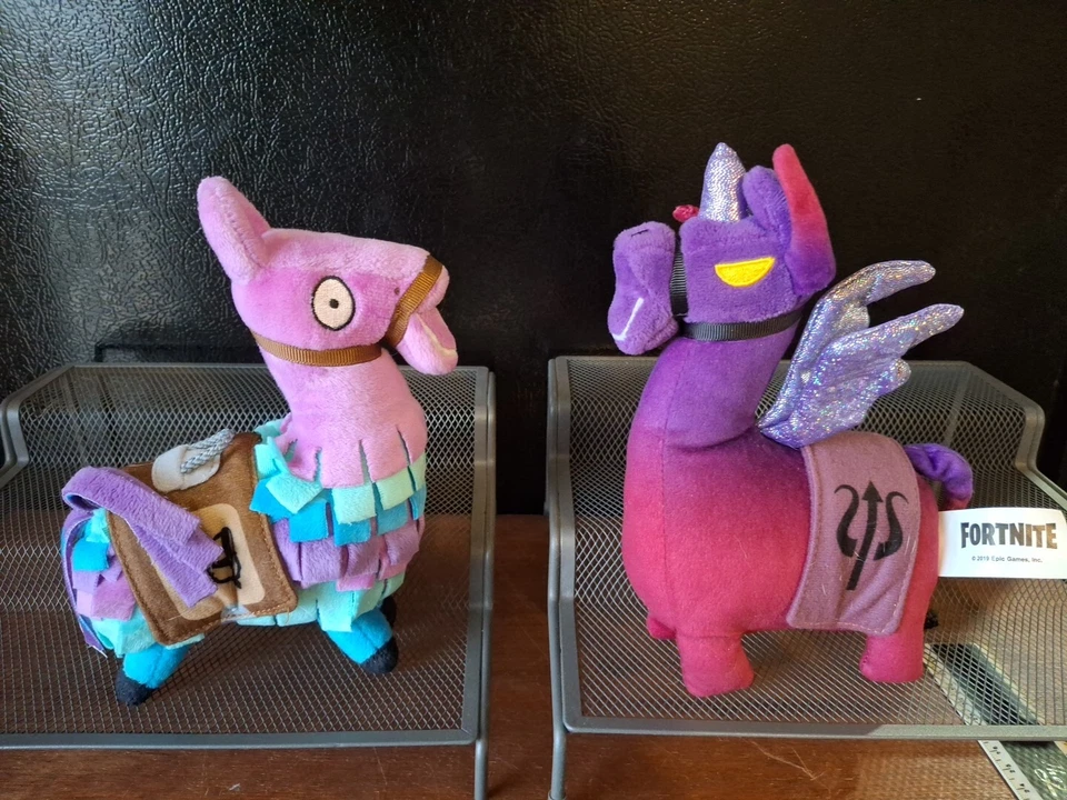 2 Fortnite LootLlama/Dark llamcorn Epic Games Pinata Animal Plush '19 + '18 - Image 1 of 1
