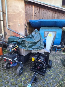 Schredder Jansen GTS-1000pro, Gartenschredder, Gartenhäcksler, 15 PS - Bild 1 von 3