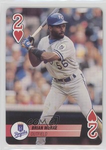 1995 Bicycle Baseball Aces Playing Cards Box Set Brian McRae #2H