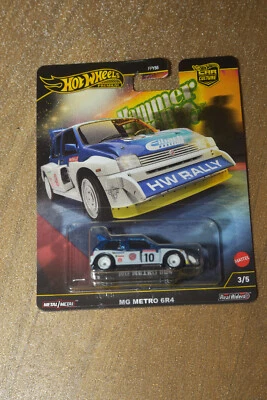 Hot Wheels MG METRO 6R4 Hammer Drop 1:64 Premium Car Culture New Sealed