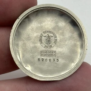 Orologio da polso 30,3 mm Girard Perregaux 526635 acciaio inox fondello ricambi - Foto 1 di 8