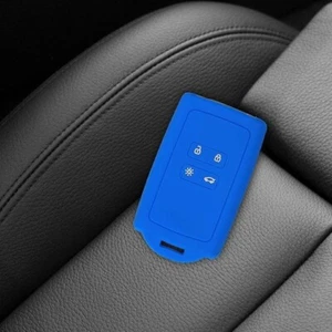 BROVACS Silicone Cover Protector Case Holder Skin Jacket Compatible Renault blue - Picture 1 of 4