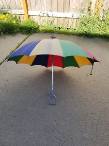 Paraguas arco iris Featherwate Tirion asiento de zorro Inglaterra - Imagen 1 de 11