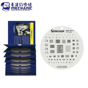 Plantillas de reballing MECHANIC BGA iPhone 6 7 8 11 12 13 14 X XR Pro Max - Imagen 1 de 6