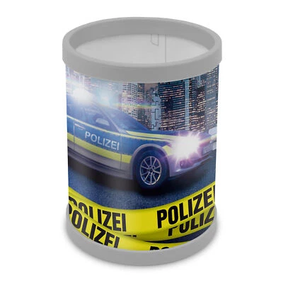 itenga Stifteköcher Polizei Stiftehalter Kinder Schüler Schreibtisch Organizer - Bild 1 von 4