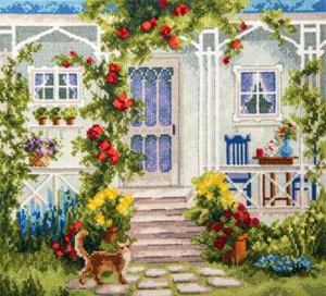 Charivna Mit Counted Cross Stitch Kit Terrace M-518Р - Bild 1 von 1