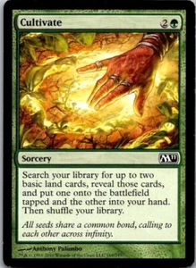 Cultivate Core Set 2011 (M11) MTG LP - Picture 1 of 2
