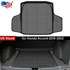 For Honda Accord 2018-2022 Car All Weather Black Floor Mats Trunk Mat Cargo Mat